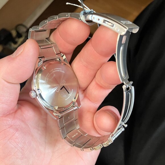 Seiko Stainless Steel Watch With Blue Dial - Picture 5 of 5